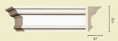 Карнизы гладкие К-44