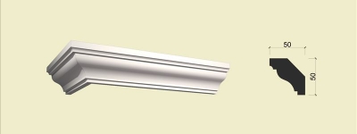 Карнизы гладкие К-19