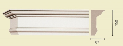 Карнизы гладкие К-38